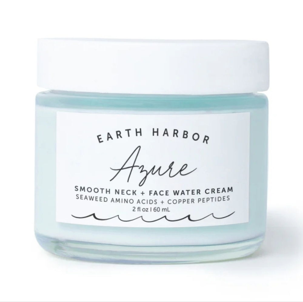 Earth Harbor AZURE Regenerative Neck Crème - 2 fl oz - NIB
